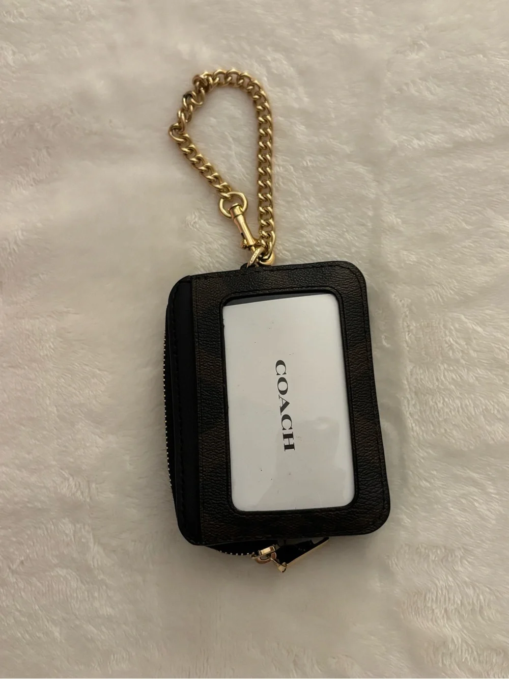 COACH chain wallet
